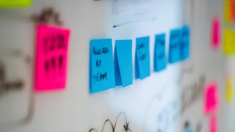 post-it notes on a whiteboard